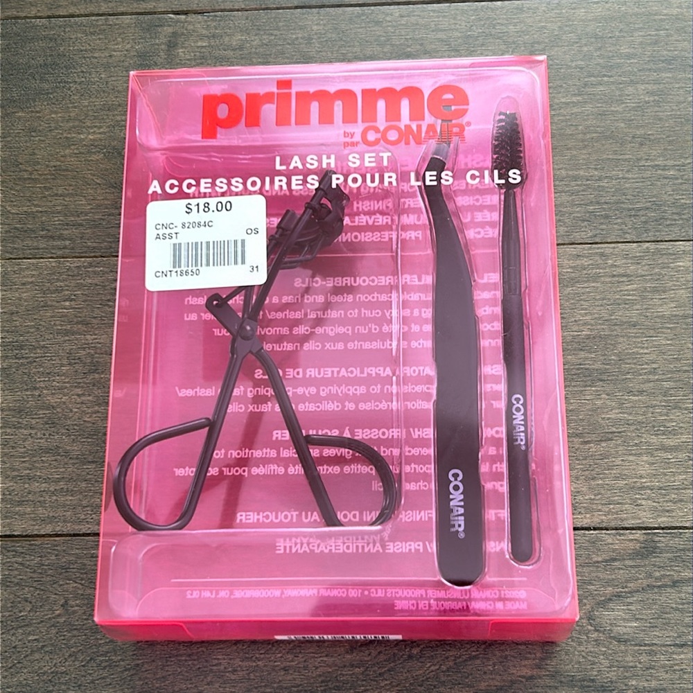 CONAIR Primme Lash Set, Eyelash Tools, Beauty, Travel, Eyelash Curler Spoolie